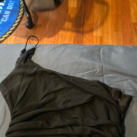 ALL FOR THE BEST MIDI DRESS BLACK - Picture 2 of 6